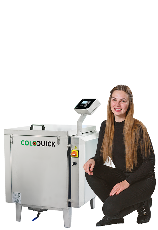 ColoQuick pasteur machine, pasteurizing colostrum, perfect temperature, no bacteria, no germs, easy use